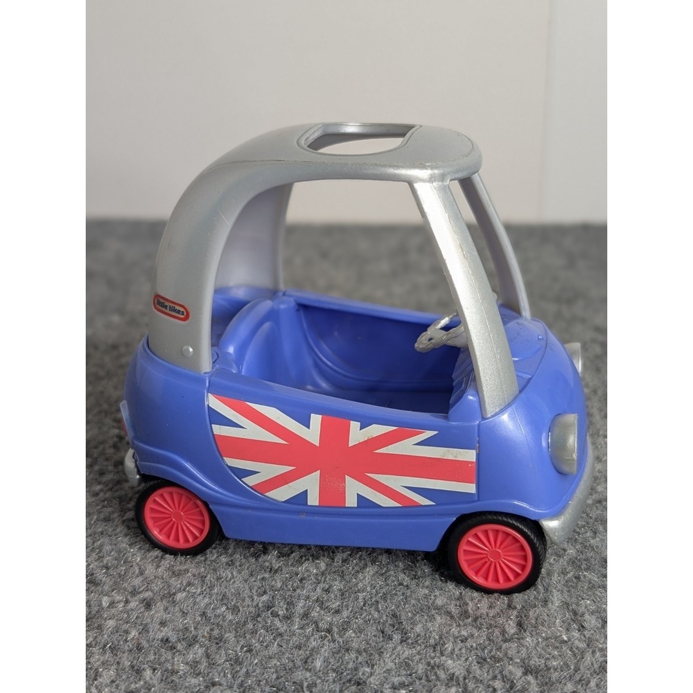 LOL Surprise Doll L.O.L. Little Tikes Cozy Coupe Car Road Trip Union Jack